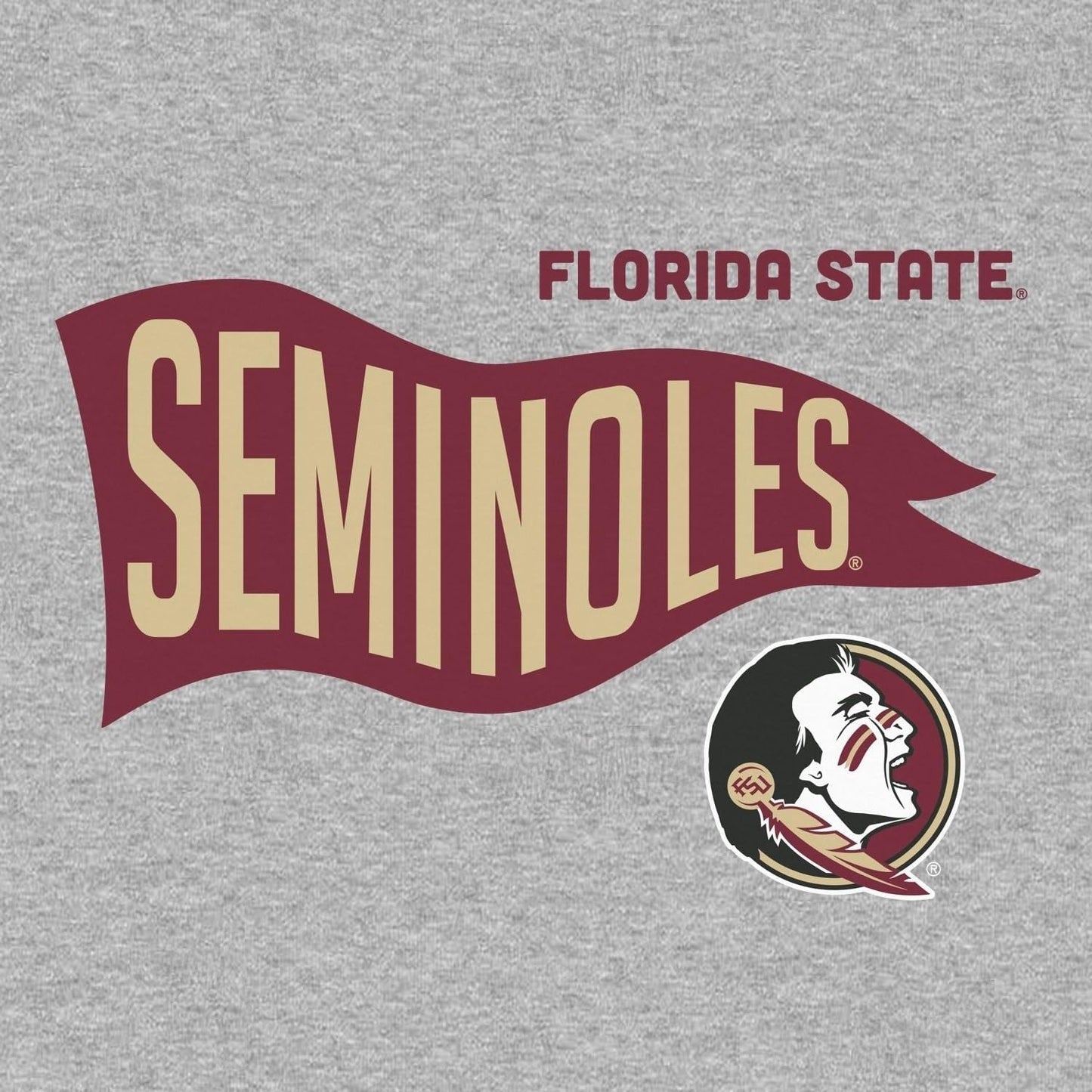 Soft Fabric & Printed Pennant Logo