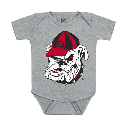 Little King NCAA Short Sleeve Tech Bodysuit-Big Logo -100% Polyester-Infant Sizes 0-3M 6M 12M 18M