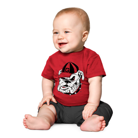 Red & Black Baby Game Day Outfit