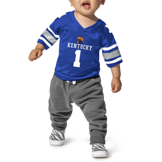 Little King NCAA Infant-Touchdown Pass-Team Football Jersey-Sizes 6 Months 12 Months 18 Months