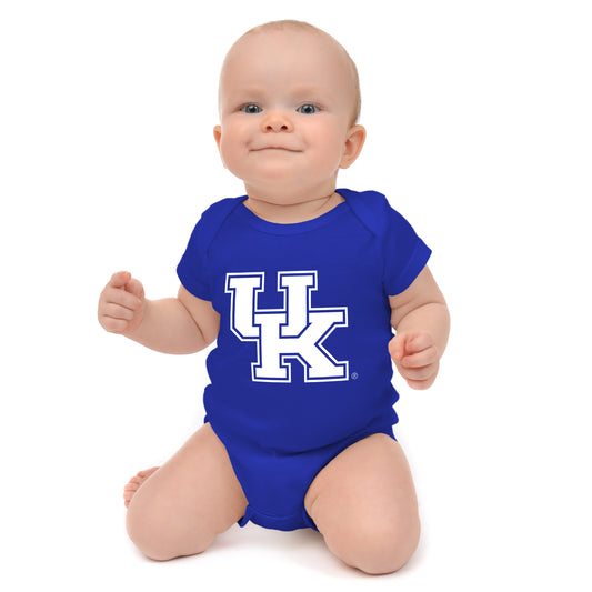 Little King NCAA Short Sleeve Romper-Big Logo -Sizes 0-3M 6M 12M 18M