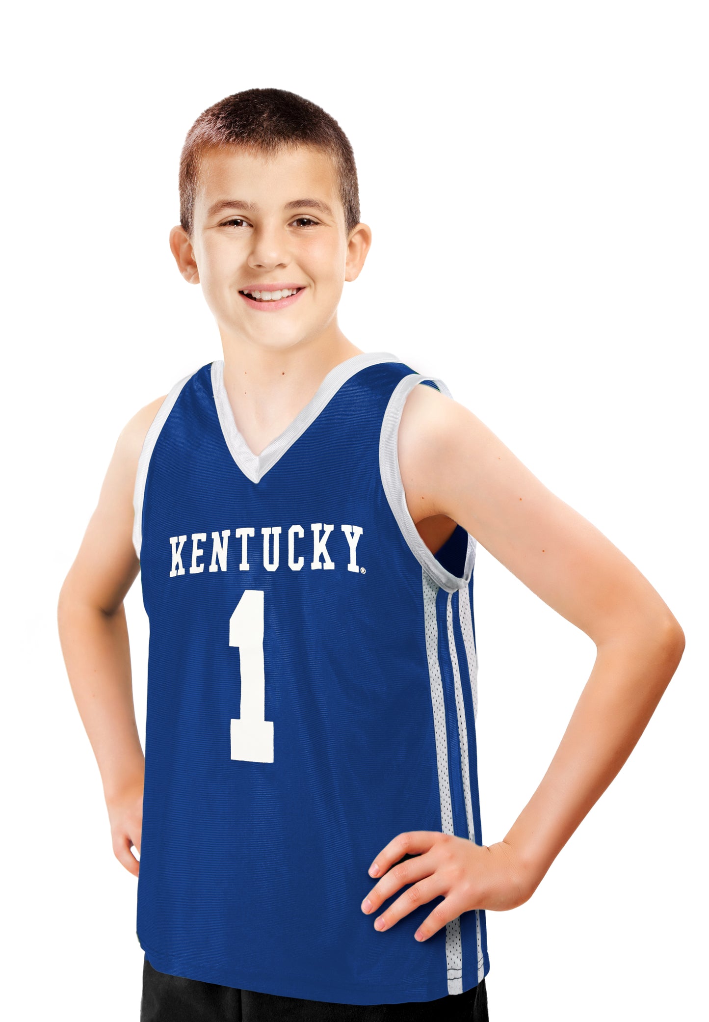 Little King NCAA-Full Court-Youth Boys Teen College Basketball Jersey