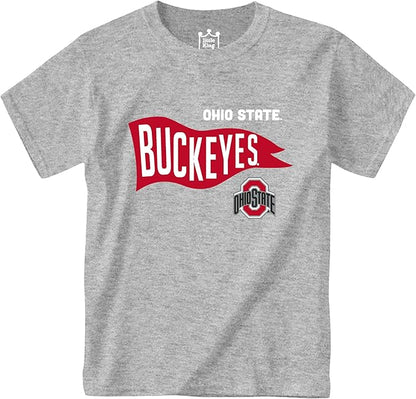 Gray & Red Baby Game Day Outfit