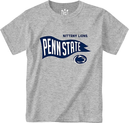 Gray & Navy Baby Game Day Outfit