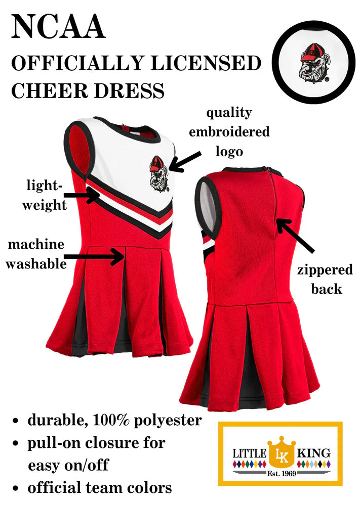 Red & Black Toddler Game Day Outfit