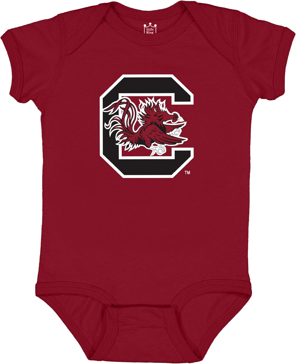 Garnet & Black Baby Game Day Outfit