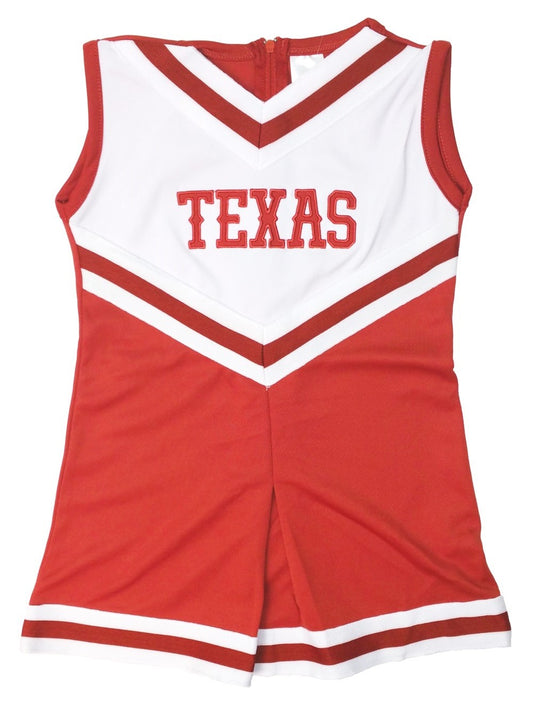 Little King NCAA Toddler/Youth Girls One Piece Team Cheer Jumper Dress-Sizes 2T 3T 4T YXS