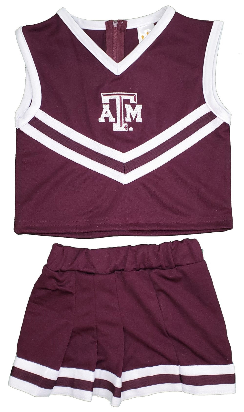 Little King NCAA Youth Girls Two Piece Team Cheer Dress-Sizes YXS YS YM YL YXL Y2XL