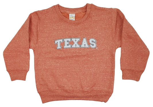 Little King NCAA Youth Boys and Girls Crewneck Knobby Sweatshirt with Tackle Twill Letters-Team Colors YS YM YL YXL