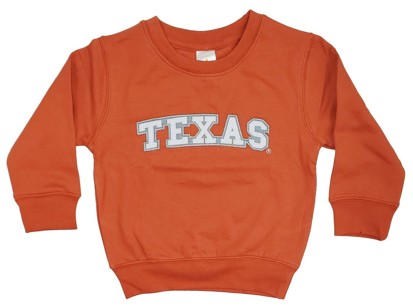 Little King NCAA Youth Boys and Girls Crewneck Sweatshirt with Tackle Twill Letters-Team Colors YS YM YL YXL