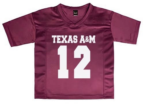 Little King NCAA Toddler-Touchdown Pass-Team Football Jersey-Sizes 2T 3T 4T