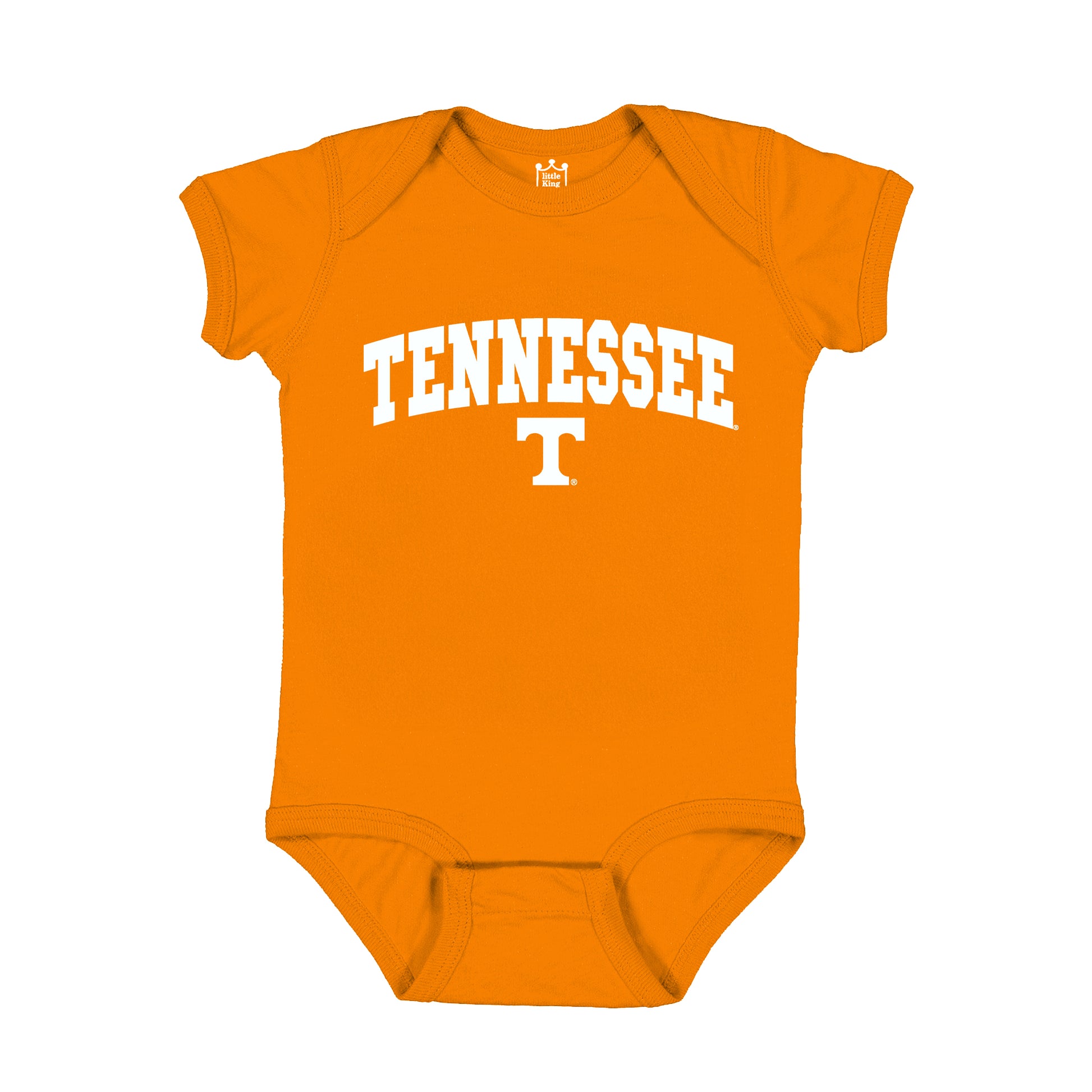Orange & White Baby Game Day Outfit