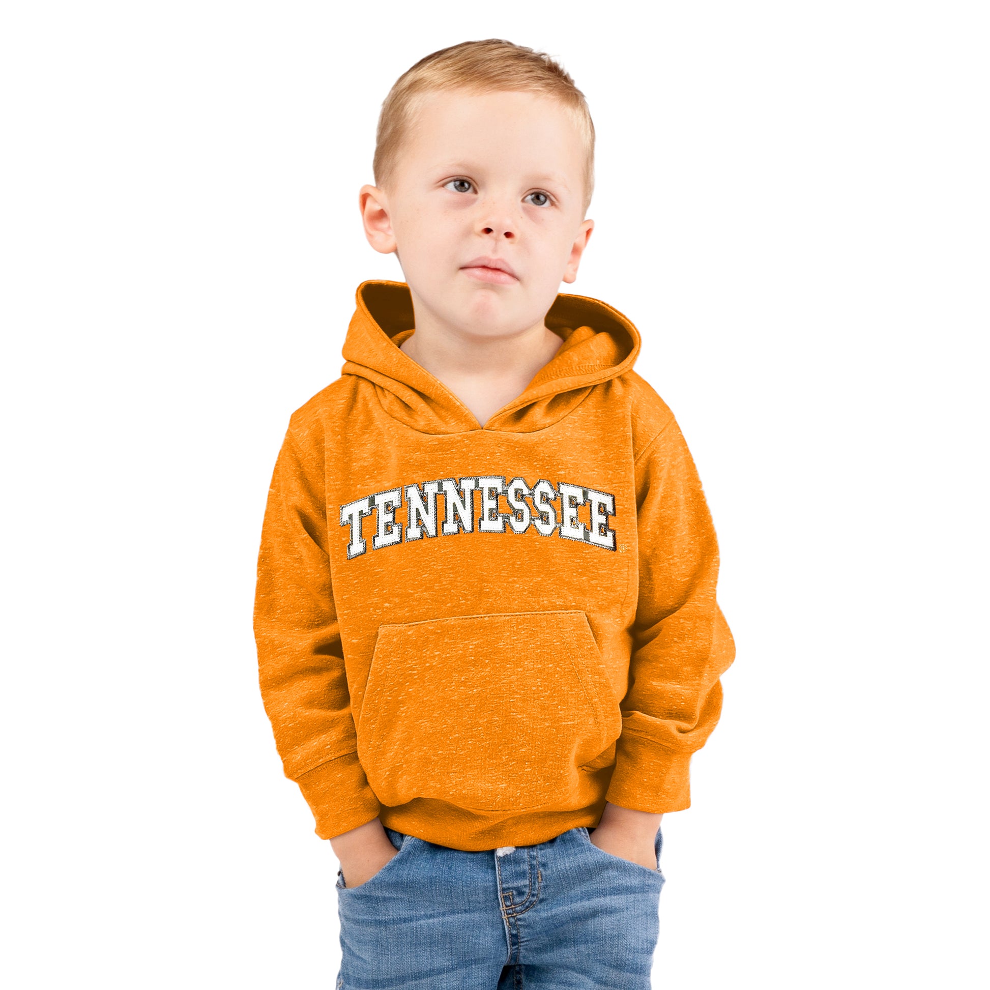 Orange & White Toddler Game Day Outfit