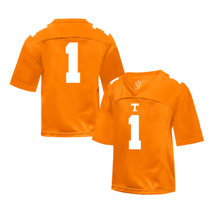 Orange & White Toddler Game Day Outfit