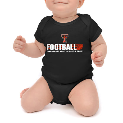 Little King NCAA Short Sleeve-Football- Bodysuit Romper-Infant Sizes 0-3M 6M 12M 18M