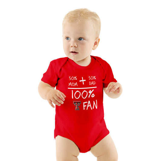 Little King NCAA Short Sleeve-100% Fan- Bodysuit Romper-Infant Sizes 0-3M 6M 12M 18M