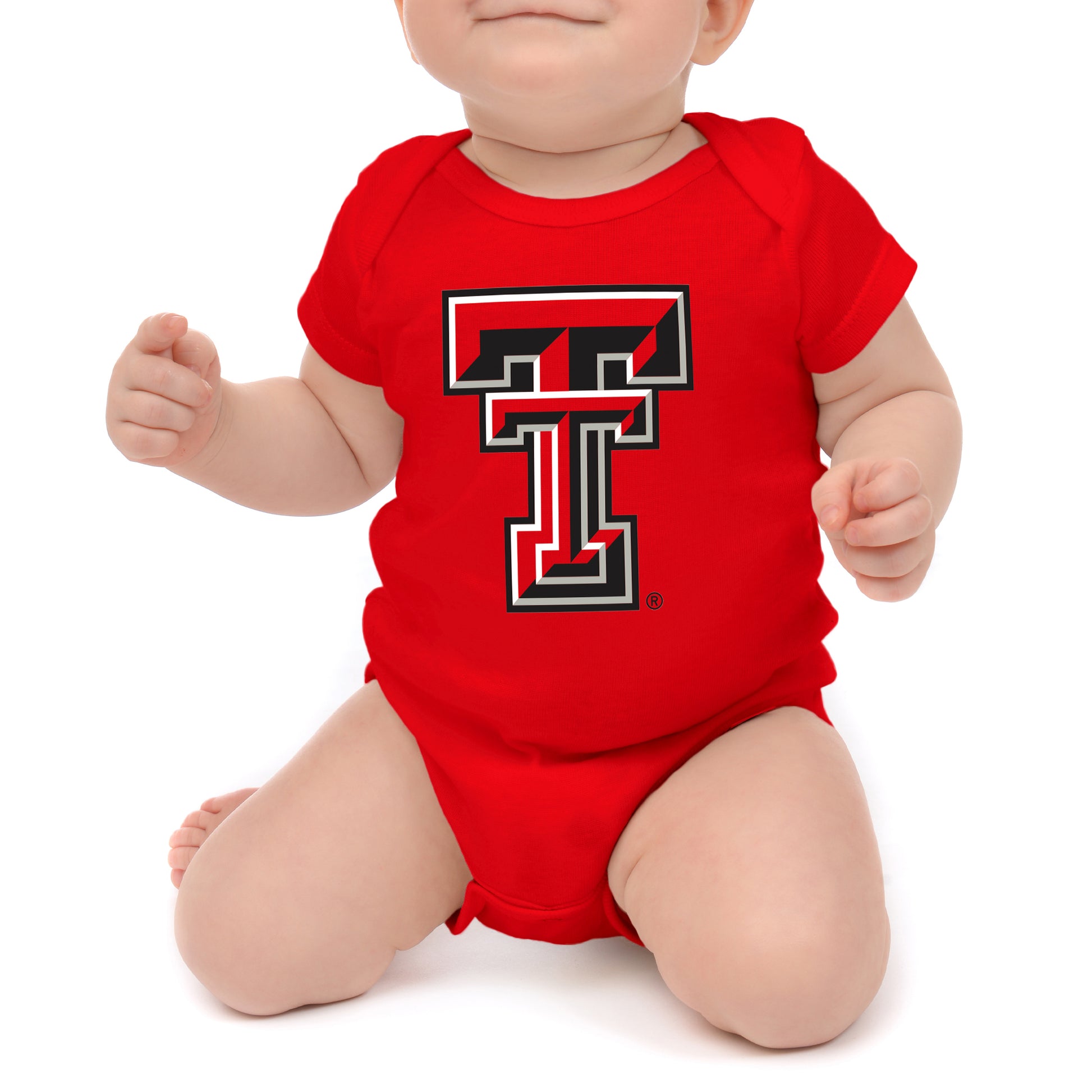 Red & Black Baby Game Day Outfit