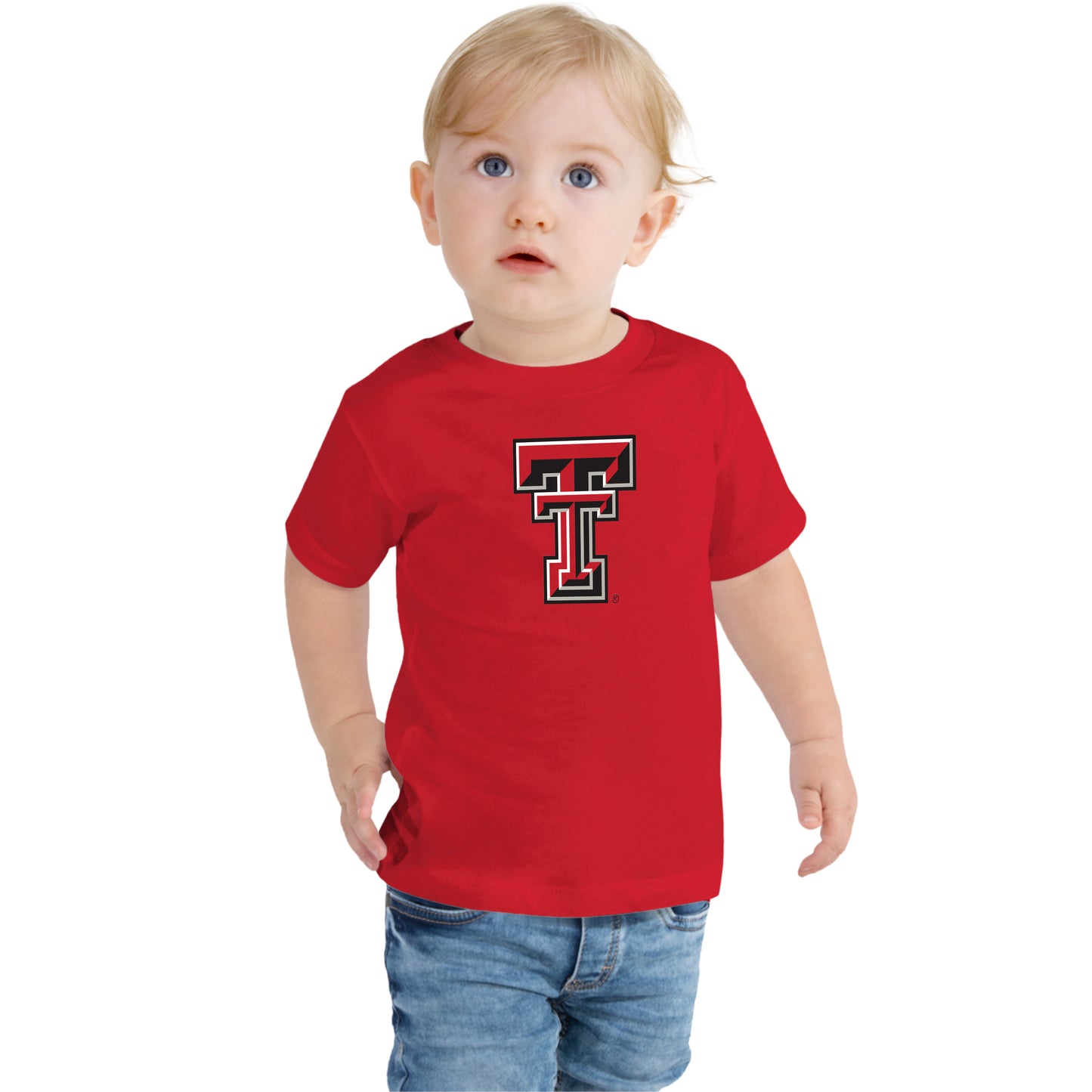 Red & Black Toddler Game Day Outfit