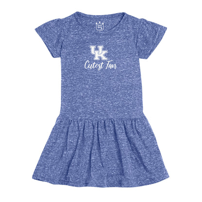 Little King NCAA Infant Girls Knobby Dress-Cutest Fan-Sizes 6 Months, 12 Months and 18 Months