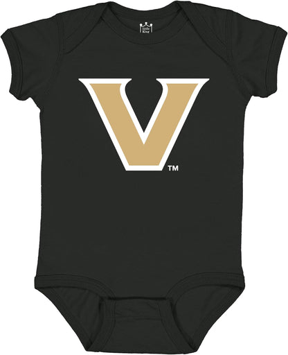 Black & Gold Baby Game Day Outfit