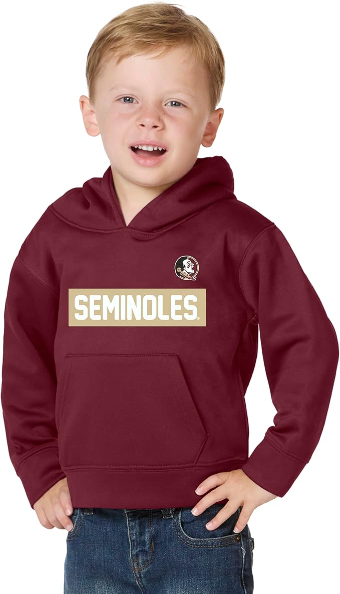 Little King NCAA Toddler Boys Polyester Performer Hoodie Sweatshirt With Team Colors