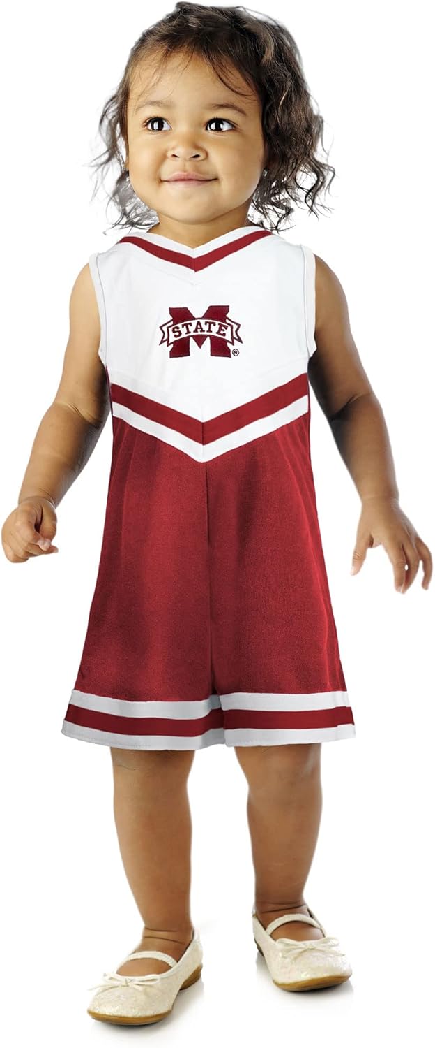 Little King NCAA Toddler/Youth Girls Team Cheer Jumper Dress