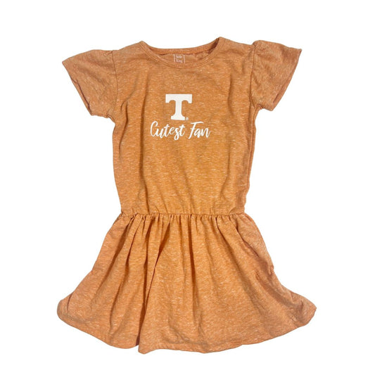 Little King NCAA Toddler Girls Knobby Dress-Cutest Fan-Sizes 2T 3T 4T